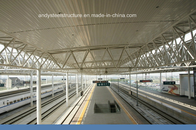 Railway Station Galvanized Space Roof Truss